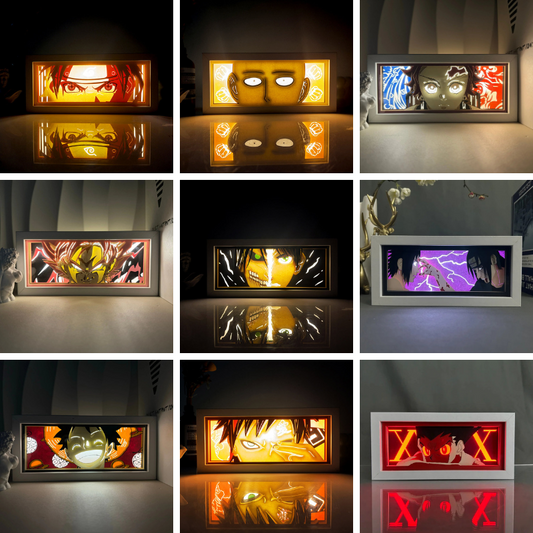 Iconic anime 3D light box