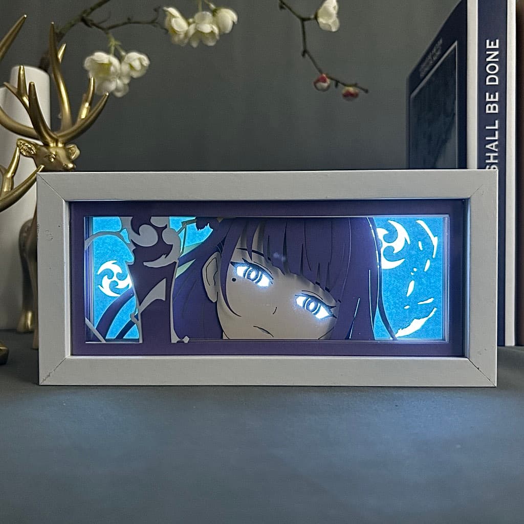 Genshin Impact Raiden Shogun Light Box