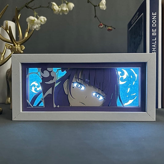 Genshin Impact Raiden Shogun Light Box