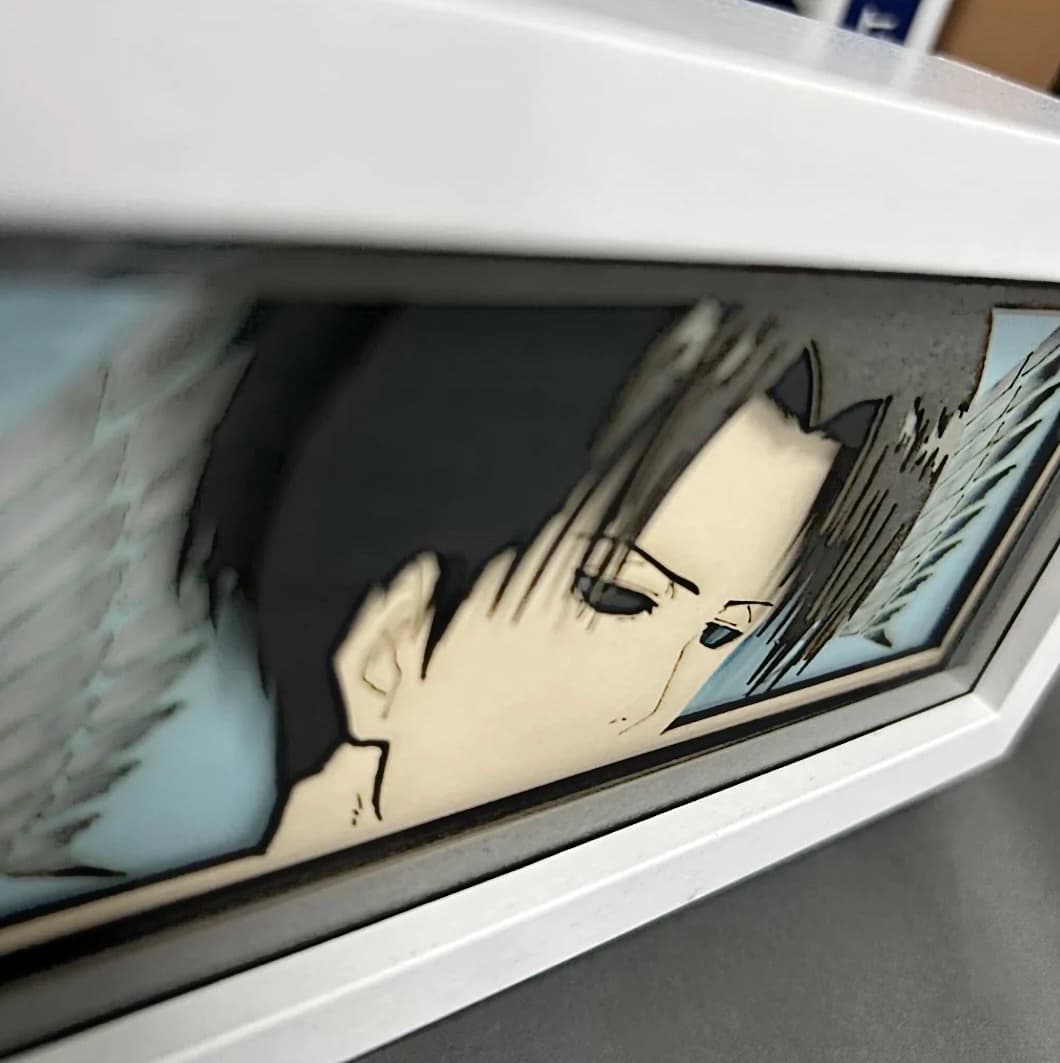 Attack on Titan Levi Light Box