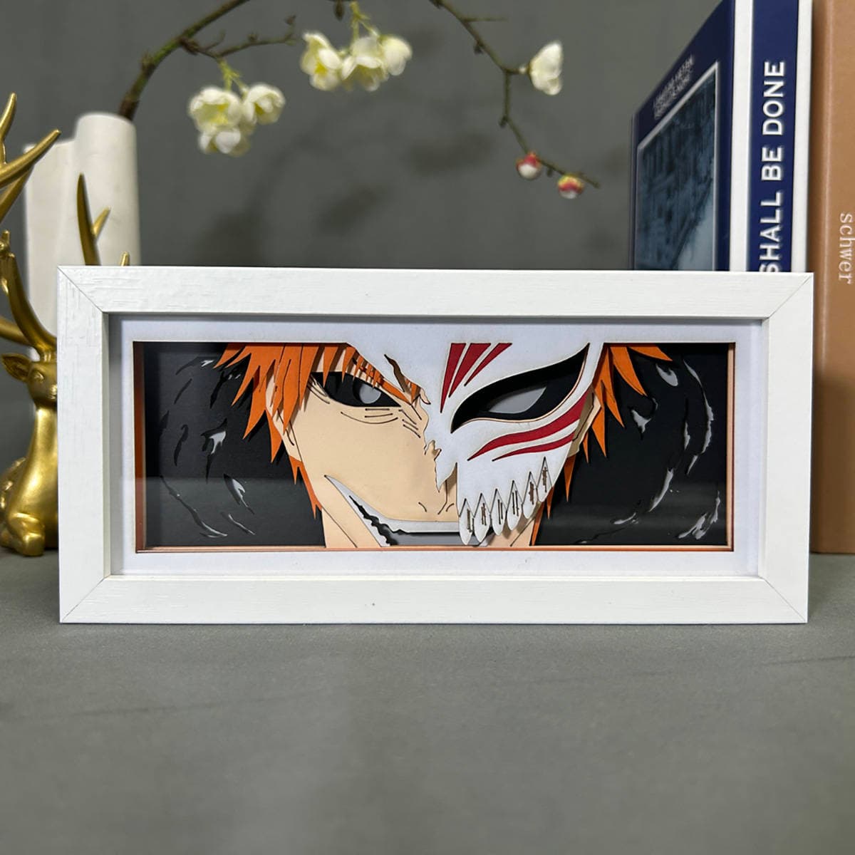 Bleach Ichigo Half Hollow Light Box