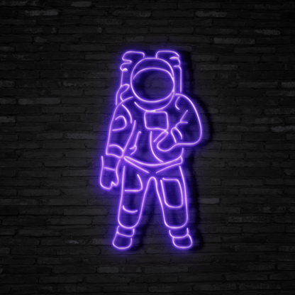 'Astronaut' LED Neon Sign