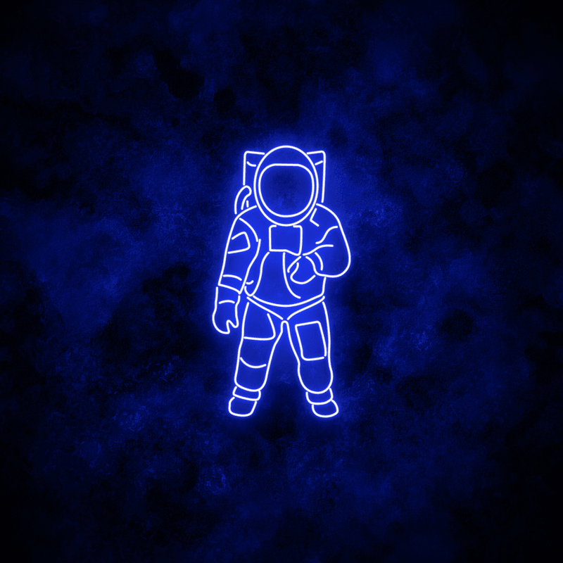 'Astronaut' LED Neon Sign