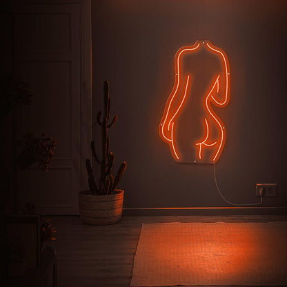 'Female Silhouette' LED Neon Sign