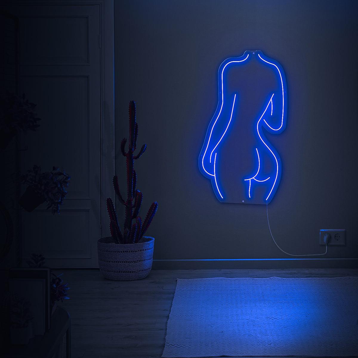 'Female Silhouette' LED Neon Sign