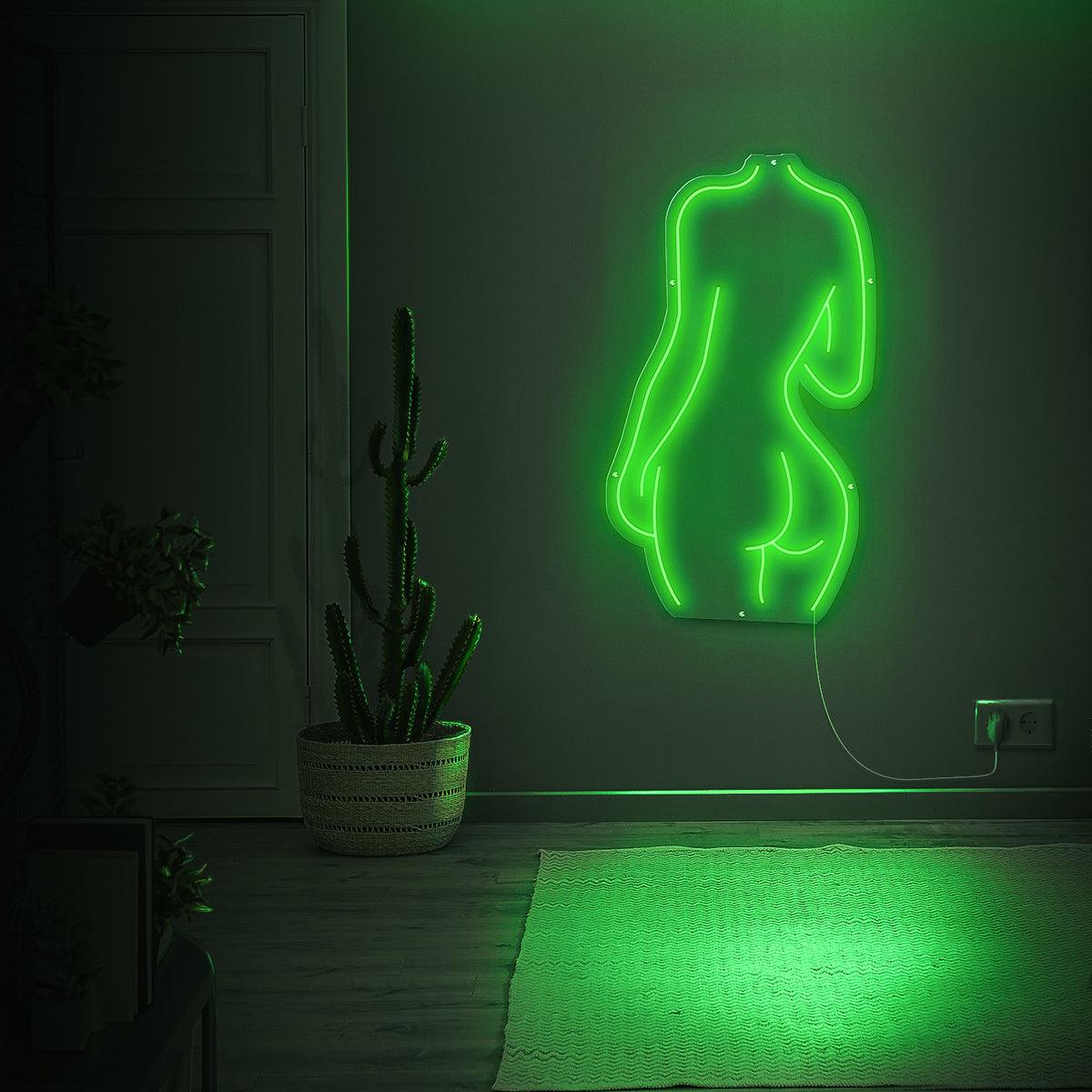 'Female Silhouette' LED Neon Sign