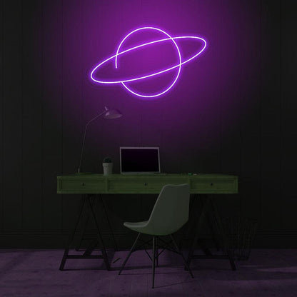 'Planet' LED Neon Sign