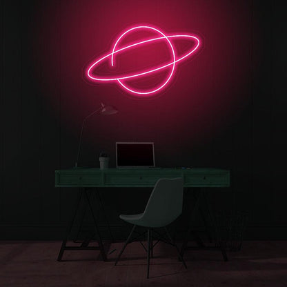 'Planet' LED Neon Sign